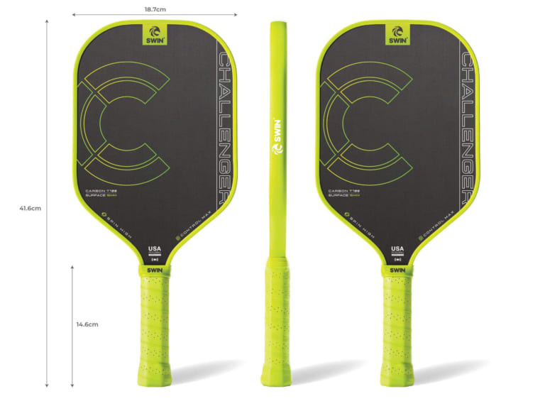 Vợt Pickleball Swin Challenger 16mm (Màu Vàng)