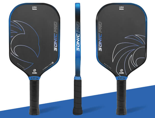 Vợt Pickleball Swin Sonic Pro (Xanh Đen)