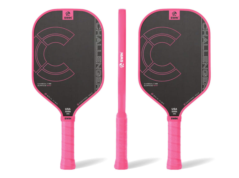 Vợt Pickleball Swin Challenger 16mm (Hồng Đen)